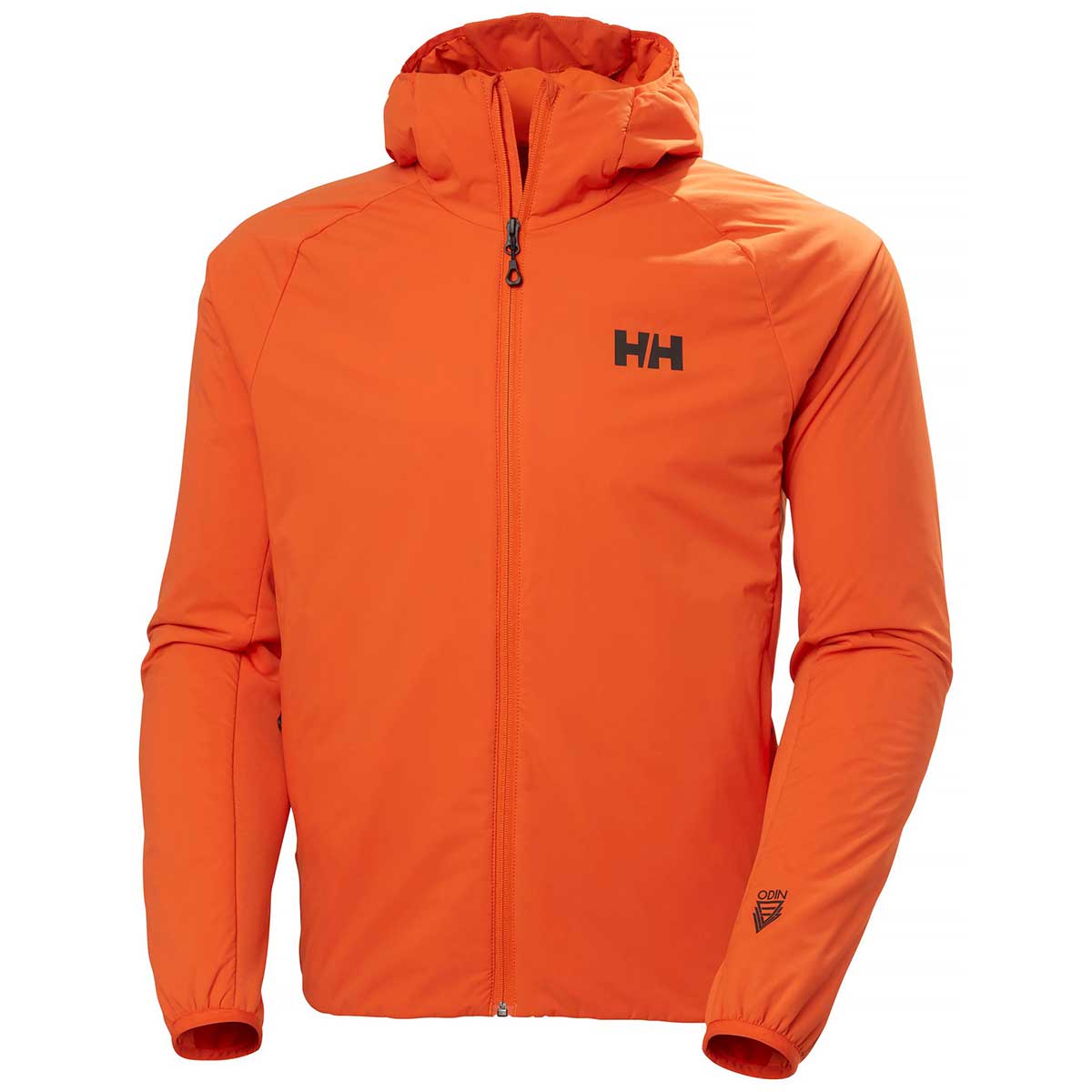 Helly Hansen Odin Lightweight Stretch Hooded Insulator 2.0 Jacket Men's in Patrol Orange